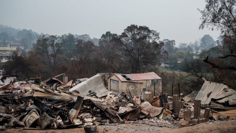 Desde que começaram, os incêndios na Austrália devastaram uma área de mais de oito milhões de hectares