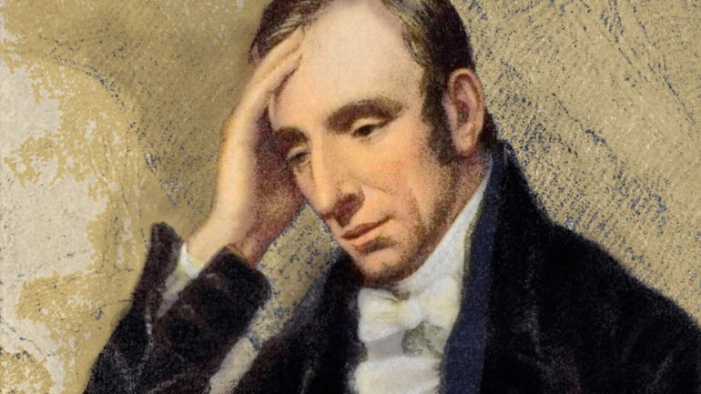 William Wordsworth nasceu a 7 de abril de 1770 e morreu a 23 de abril de 1850