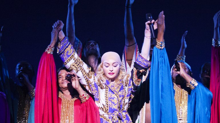 Madonna esteve recentemente em Lisboa, onde deu seis concertos, de um total de oito que estavam agendados