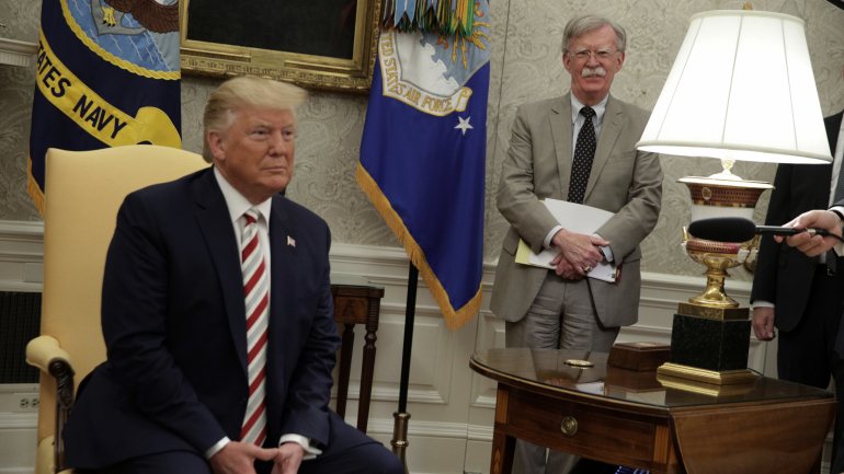 John Bolton foi até setembro do ano passado conselheiro de segurança nacional do Presidente Donald Trump