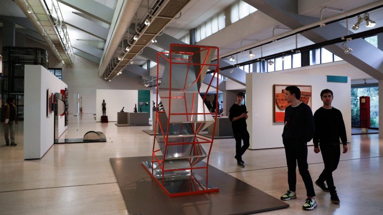 Esta quinta-feira foi inaugurada a última exposição no Centro de Arte Moderna antes das obras