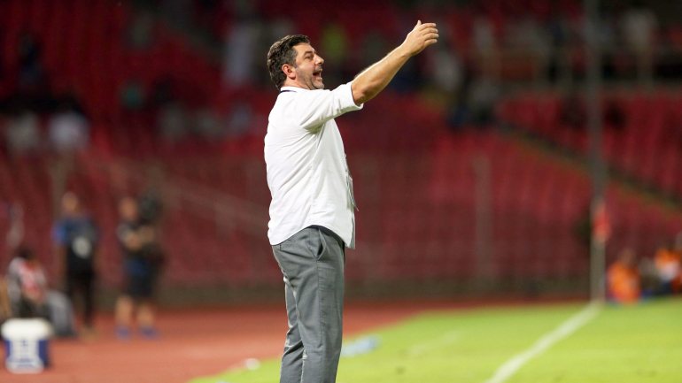 A equipa orientada por Rui Vitória evitou a derrota com o golo do marroquino Abderrazak Hamdallah