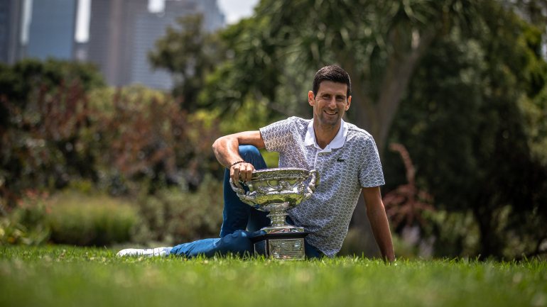 Este foi o oitavo Open da Austrália de Djokovic e o primeiro torneio do Grand Slam da temporada