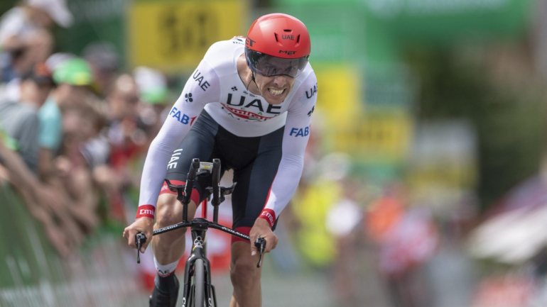 O ciclista português lidera a geral com um segundo de vantagem para o australiano Heinrich Haussler