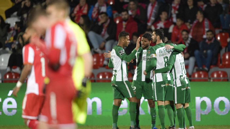 Conjunto de Vila do Conde passou a contar 32 pontos, a dois do Sporting de Braga