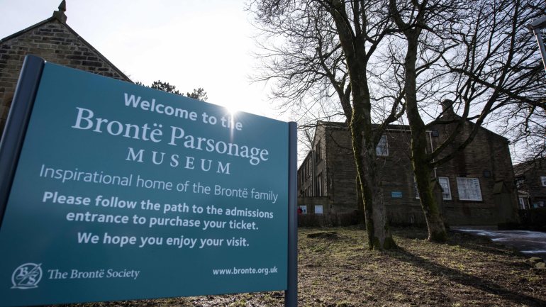 O museu dedicado às Brontë fica na antiga casa da família, em Haworth, em Yorkshire