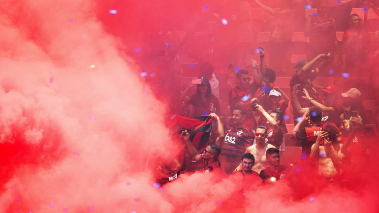 O Flamengo é detentor da Taça Libertadores