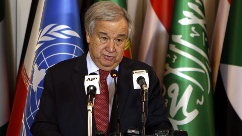 António Guterres mostrou particular preocupação com &quot;os recuos registados nos direitos das mulheres&quot;