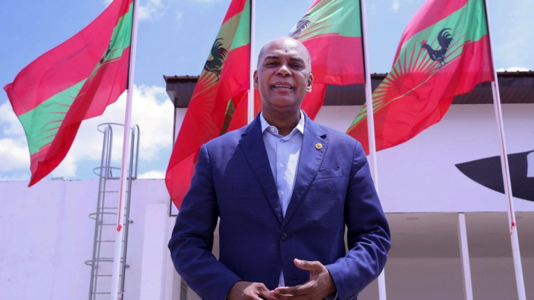 Adalberto Costa Júnior, presidente das UNITA, diz que a nomeação do novo líder da CNE significa que o MPLA quer eternizar-se no poder / AMPE ROGÉRIO/LUSA