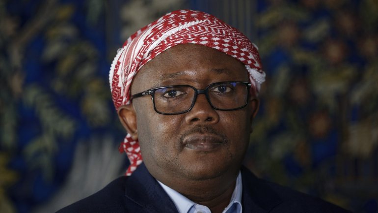 O Presidente eleito da Guiné-Bissau, Umaro Sissoco Embaló. RODRIGO ANTUNES/LUSA