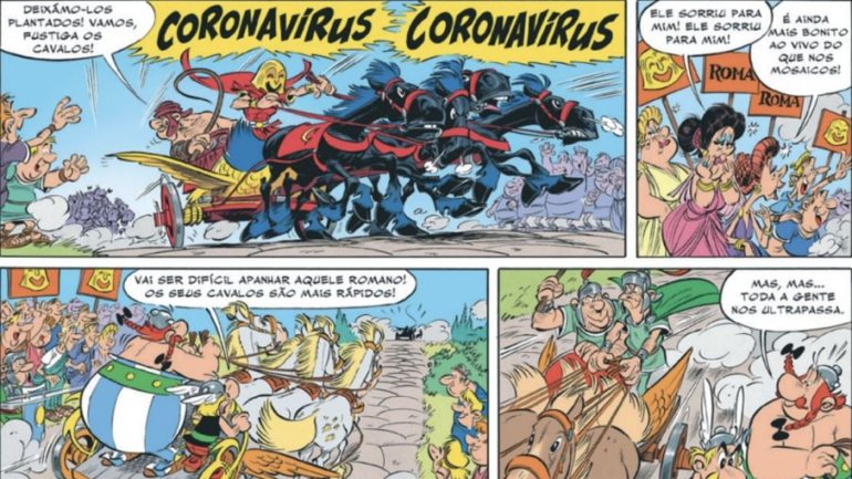 Na história, &quot;Coronavírus&quot; era o nome de um vilão que trabalhava para os romanos