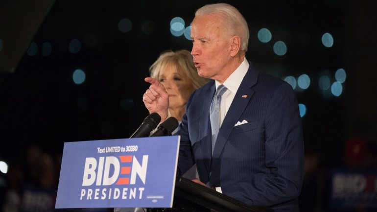 Biden reuniu pelo menos 150 novos delegados: 51 em Michigan, 40 em Missouri, 29 em Mississippi, cinco em Dakota do Norte, 17 em Washington e oito em Idaho na terça-feira