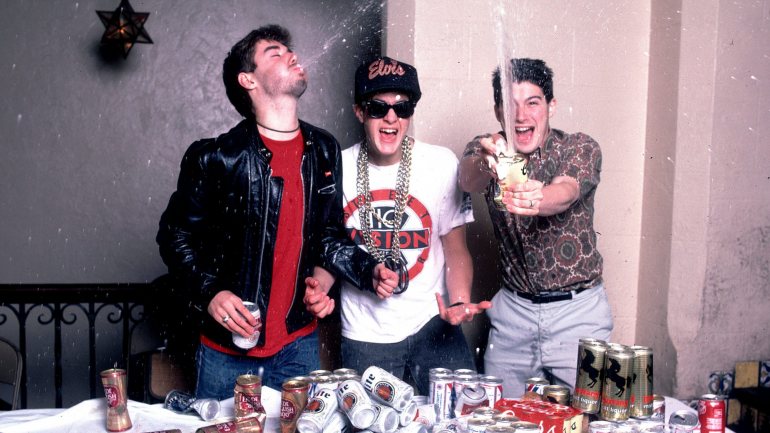 MCA, Mike D e Ad-Rock: os Beastie Boys em 1987