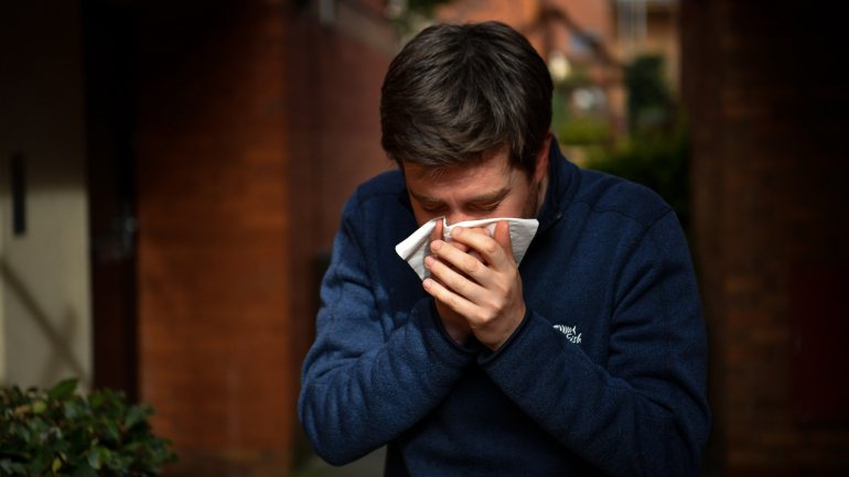 As pessoas com alergias não têm mais probabilidade de contrair a covid-19