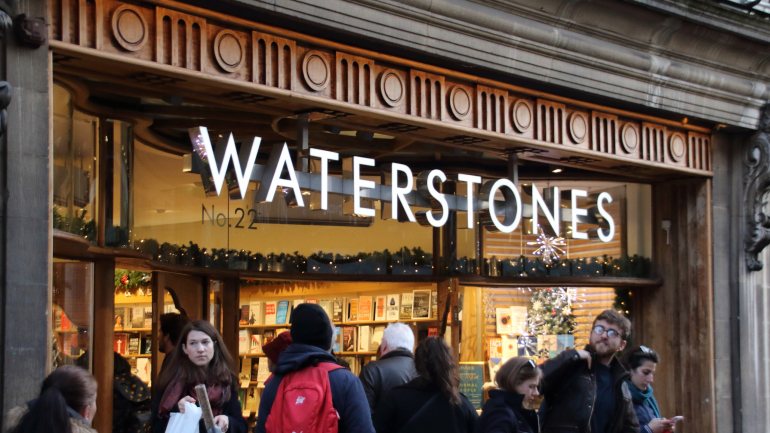 A Waterstones tem mais de 250 livrarias no Reino Unido