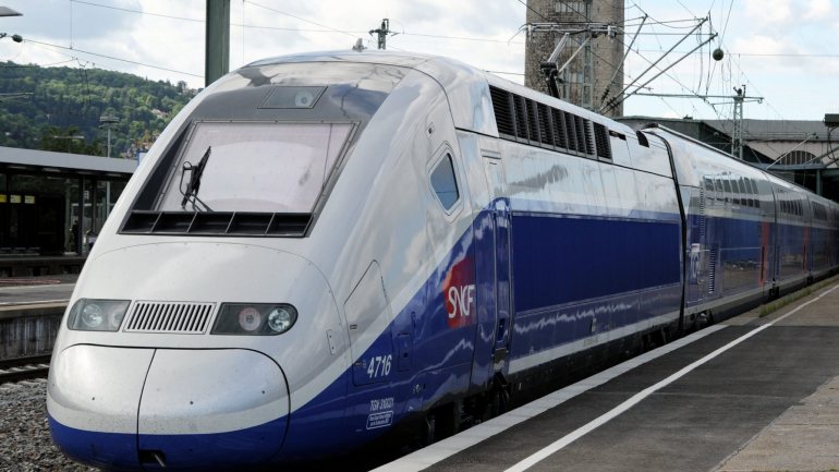 O comboio partiu da estação de Estrasburgo pelas 11h (10h em Lisboa) desta quinta-feira