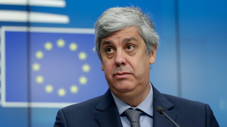 Mário Centeno preside ao eurogrupo, que junta os ministros das finanças da zona euro