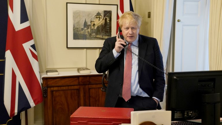 Boris Johnson confirmou estar infetado com Covid-19 na semana passada