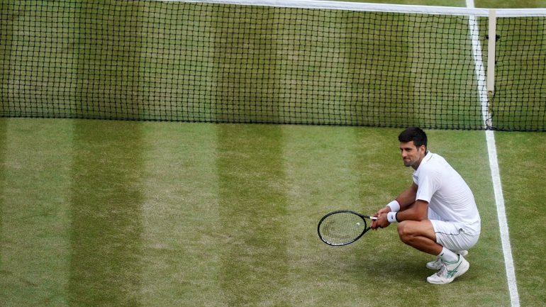 Novak Djokovic ganhou o único Grand Slam da temporada disputado (Open da Austrália) mas não vai poder defender título em Wimbledon