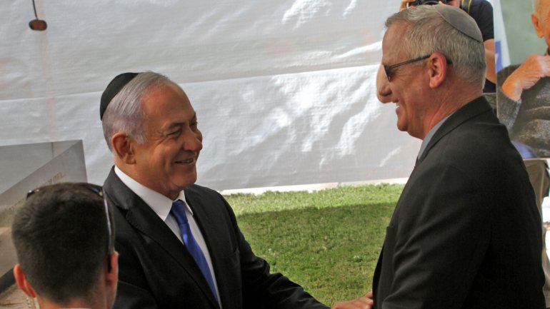 Benjamin Netanyahu e Benny Gantz