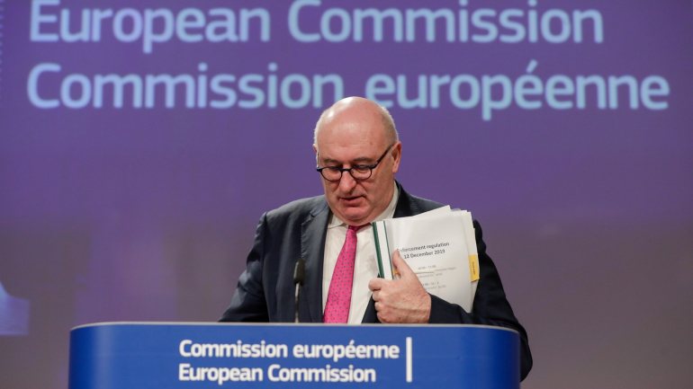 A Comissão Europeia estima uma redução nas exportações de 9,2% em bens e serviços