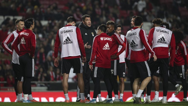 Jogadores do Benfica arrancam preparação que deverá ter várias fases durante as próximas semanas