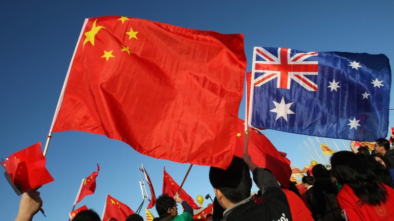 A China ainda é o maior parceiro comercial da Austrália, apesar de os dois países terem mantido uma relação tensa nos últimos anos
