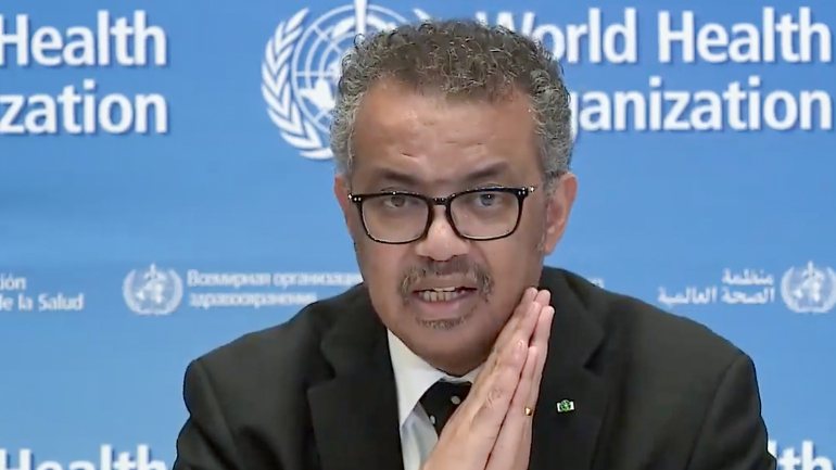 O diretor-geral da OMS justificou as decisões tomadas pelo organismo desde o início do ano