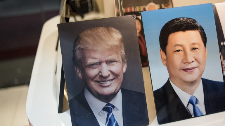 Donald Trump e Xi Jinping.