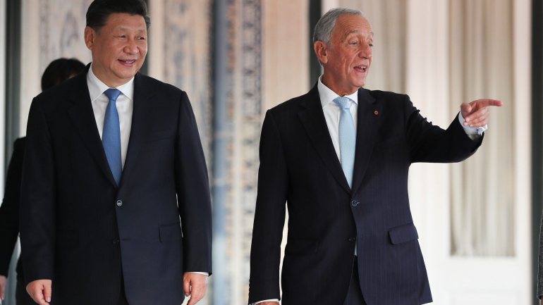 Imagem captada e dezembro de 2018, durante a visita do presidente chinês, Xi Jinping, a Belém