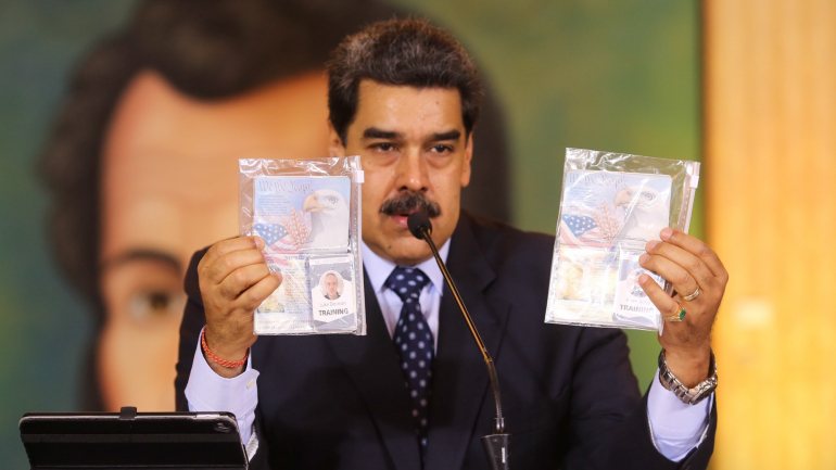 A tentativa de ataque contra o regime de Nicolas Maduro foi levado a cabo por um grupo de mais de 50 mercenários