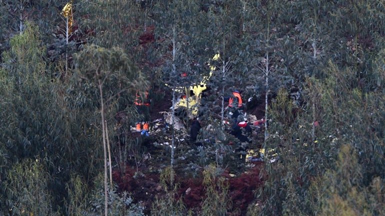 O acidente com o helicóptero do INEM causou a morte aos quatro ocupantes
