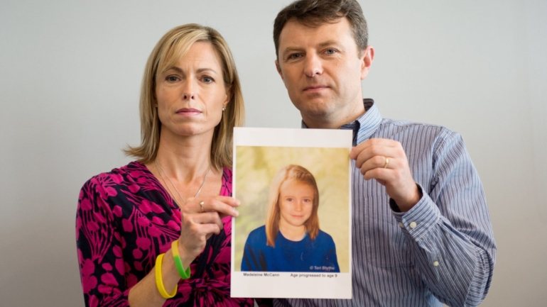 A criança britânica desapareceu no Algarve em maio de 2007
