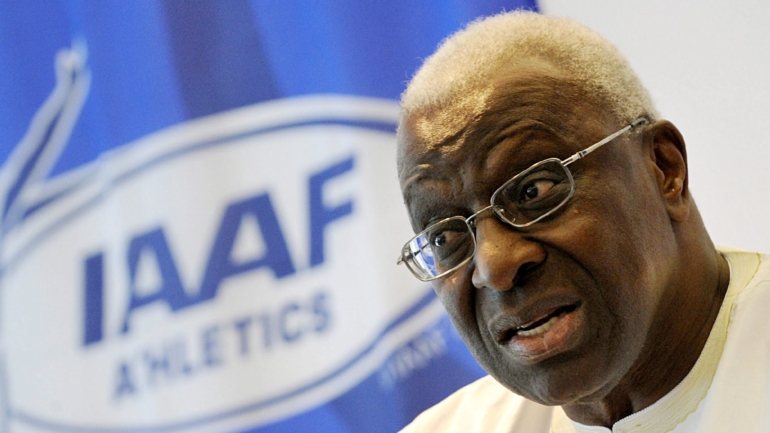 Lamine Diack, senegalês de 87 anos, presidiu à IAAF (atual World Athletics) entre 1999 e 2015