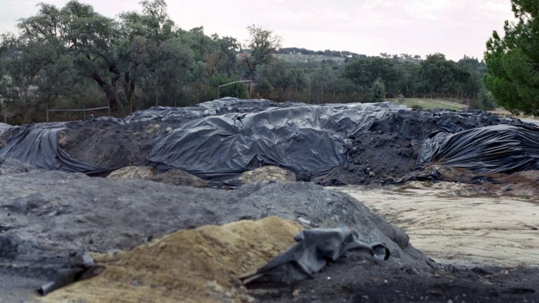 Os resíduos perigosos encontrados a cerca de 600 metros da antiga empresa Metalimex poderão ser &quot;uma parte substancial&quot; das escórias de alumínio que foram importadas da Suíça