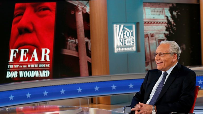 O jornalista Bob Woodward, famoso sobre a sua investigação do caso Watergate, publicou há dois anos o primeiro livro sobre Donald Trump