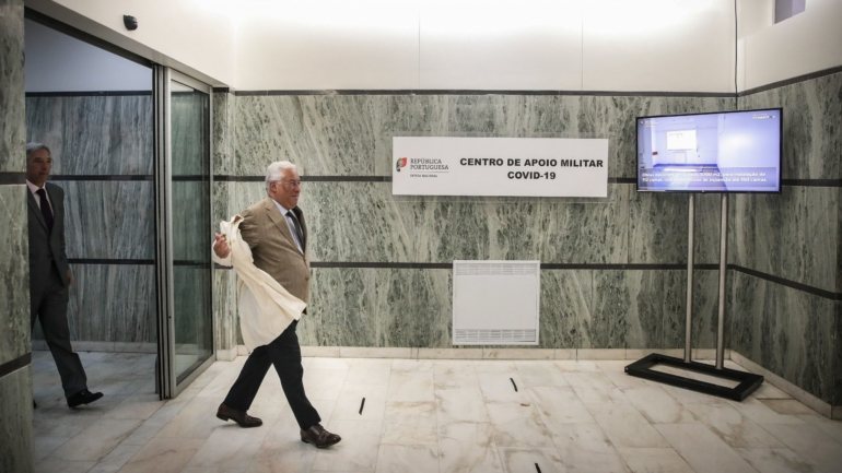 António Costa visitou o renovado Hospital Militar no final de março