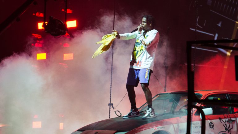 O rapper A$AP Rocky esteve em Portugal no Primavera Sound do Porto, em 2018, e estará também no SBSR