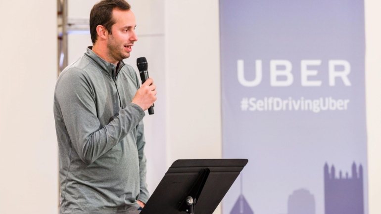Anthony Levandowski, quando ainda era o homem forte da divisão de veículos autónomos da Uber, depois de ter desempenhado as mesmas funções na Waymo