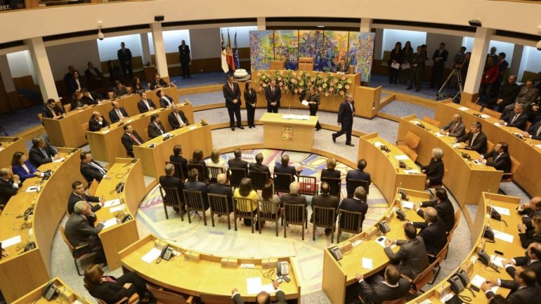 O parlamento açoriano reúne-se 11 vezes por ano (todos os meses, exceto em agosto)