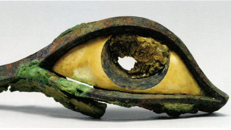 Olho. Egipto, séculos VII-VI a.C. Museu Nacional de Arqueologia, Lisboa