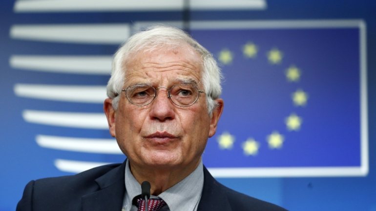 O chefe da diplomacia europeia, Josep Borrell, fez o anúncio através do Twitter
