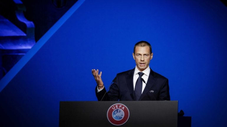 O presidente da UEFA mostrou-se confiante no regresso do público aos estádios