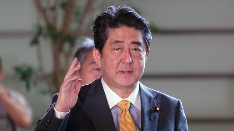 O estado de saúde de Shinzo Abe levou à sua renúncia como primeiro-ministro