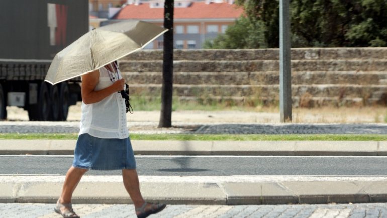 As temperaturas mínimas vão oscilar entre os 8 graus Celsius (em Bragança) e os 20 (em Faro) e a máxima entre os 23 (na Guarda) e os 33 (em Beja e Santarém)