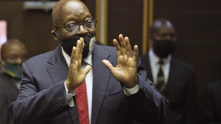 Jacob Zuma negou sempre as acusações de que é alvo