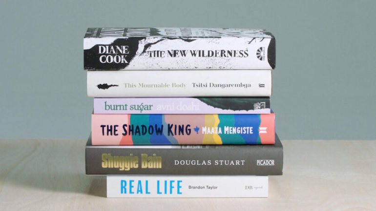 Os seis livros nomeados para o Booker Prize de 2020