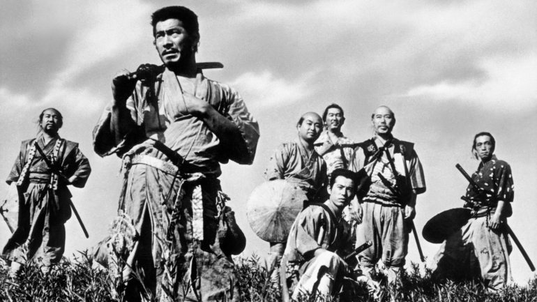 É &quot;Os Sete Samurais&quot; que inaugura este ciclo, que assinala os 110 anos do nascimento de Akira Kurosawa