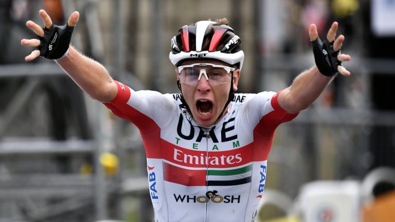 O jovem ciclista venceu as primeiras etapas do Tour nesta edição de 2020