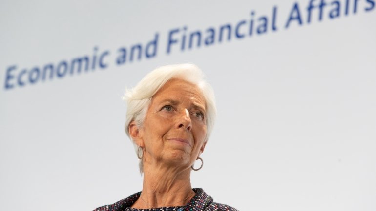 Christine Lagarde, presidente do Banco Central Europeu, falava na Assembleia Parlamentar franco-alemã